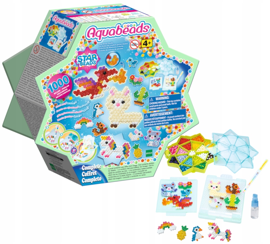 

Aquabeads Studio Zestaw Startowy Gwiazdki 31601 +4