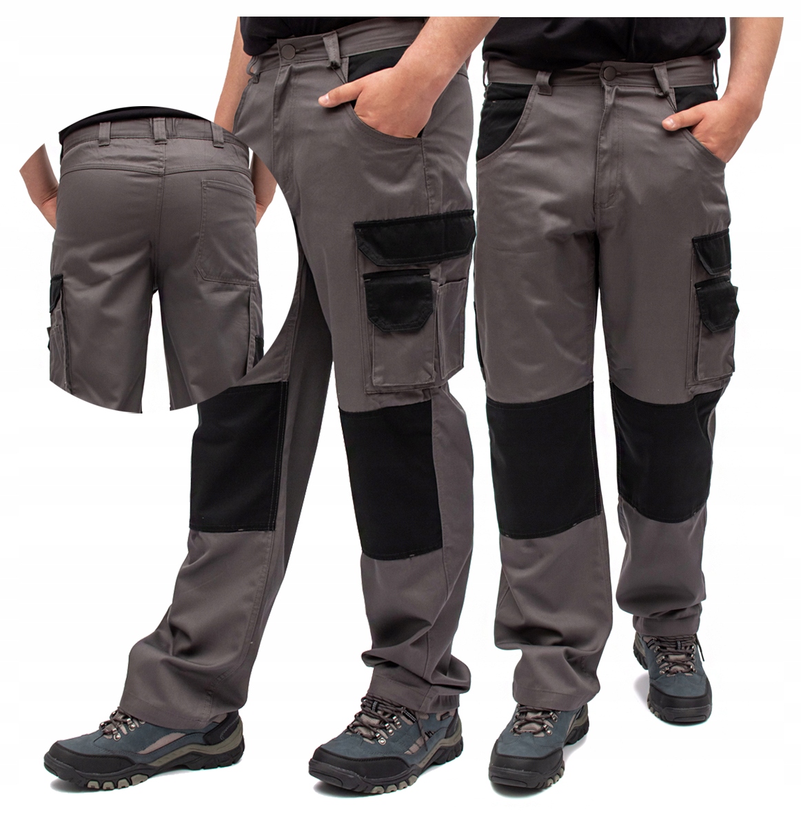 Рабочие брюки-карго до пояса крепкие OHS S 48