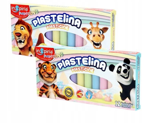 

Plastelina Pastelowa Inspiria Pastelove 12 szt.