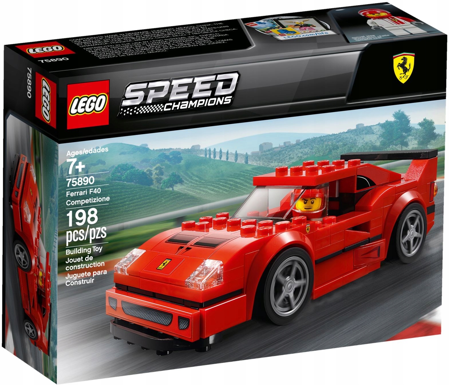 

Lego 75890 Speed Champions Ferrari F40 Competizion