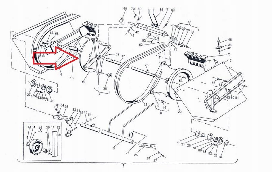 Osłona krzyżaka SIPMA, 522413127 Marka SCHUT