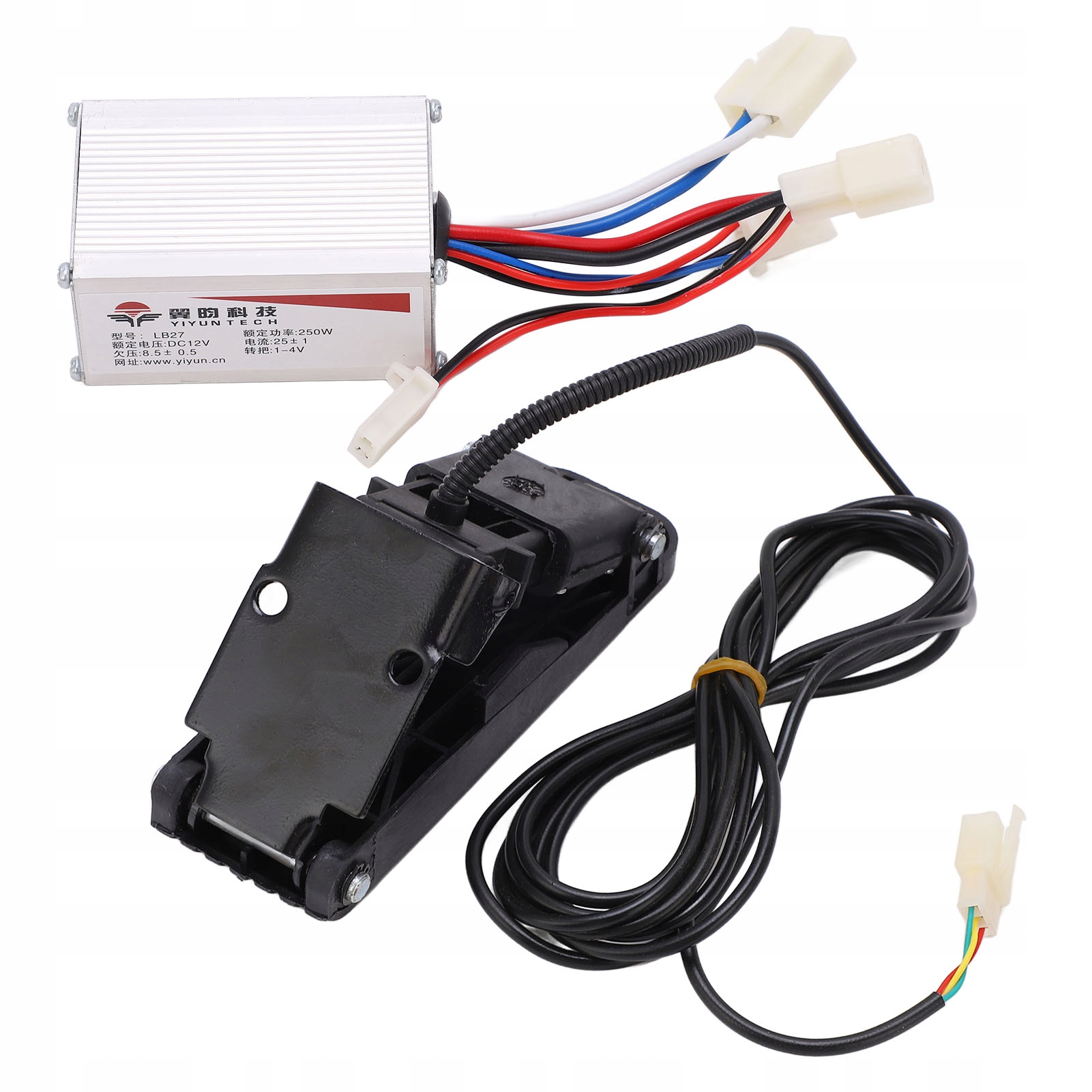 Silnik Szczotkowy Pedał Przyspieszenia Do Rowerów Elektrycznych 12V 250W