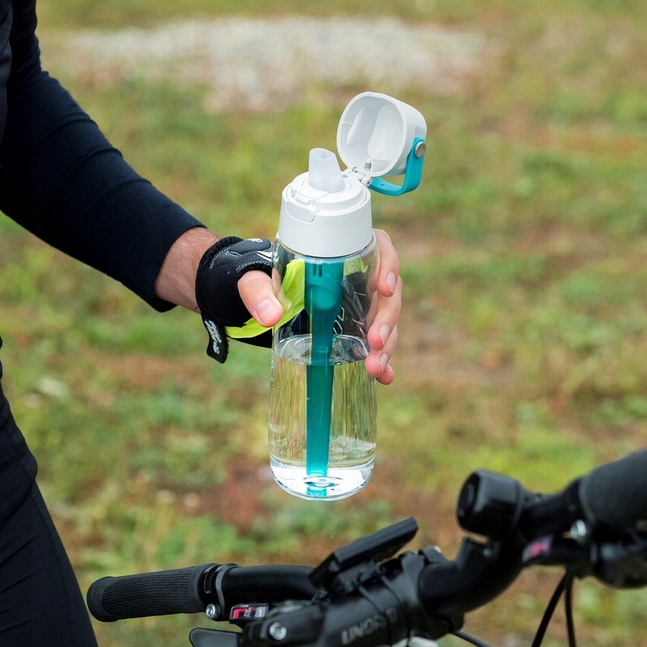 Szűrőpalack Dafi Solid 0,5l türkiz / menta + 1x Dafi vízszűrő Teljes térfogat 0.5 l