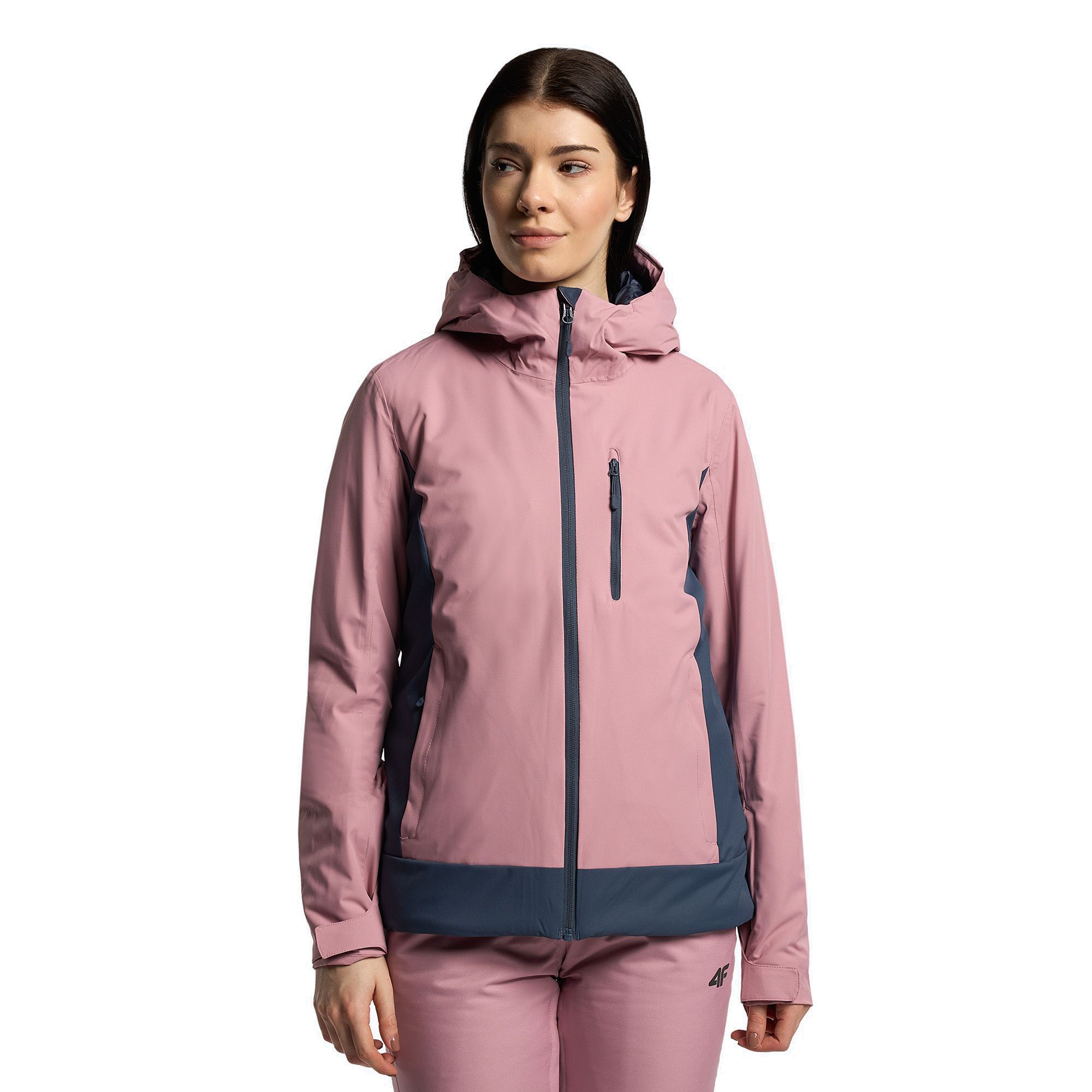 Kurtka narciarska damska 4F różowa KUDN002 XS