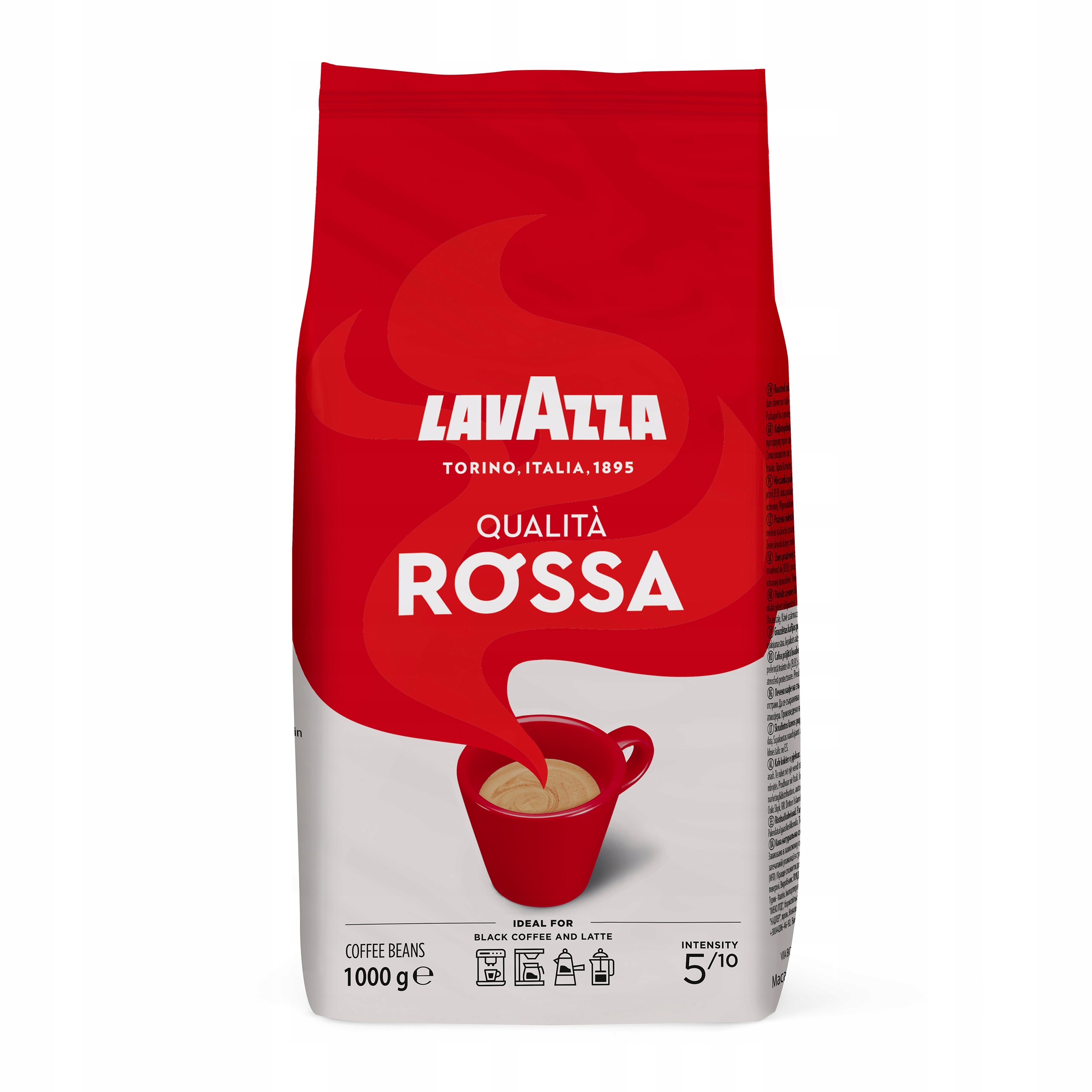 Levně Káva zrnková Lavazza Qualita Rossa 1 kg