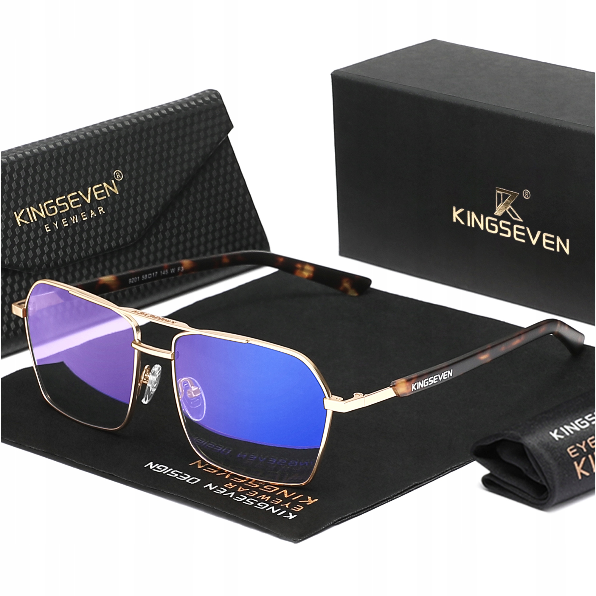 KINGSEVEN АНТИ-СИНИЙ СВЕТ КОМПЬЮТЕРНЫЕ ОЧКИ ЧЕХОЛ АНТИ-СИНИЙ