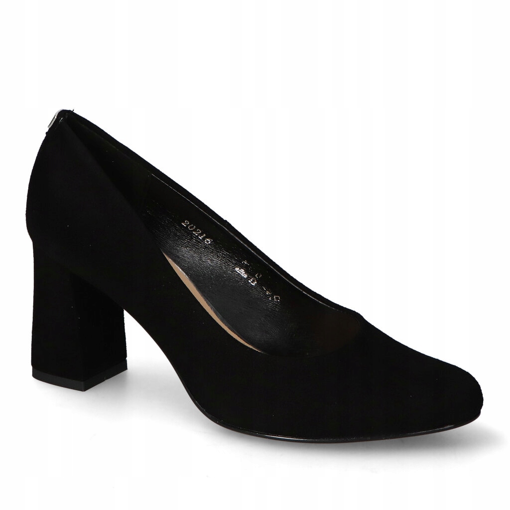 Boty Sala 20216/21 Černý semiš 36