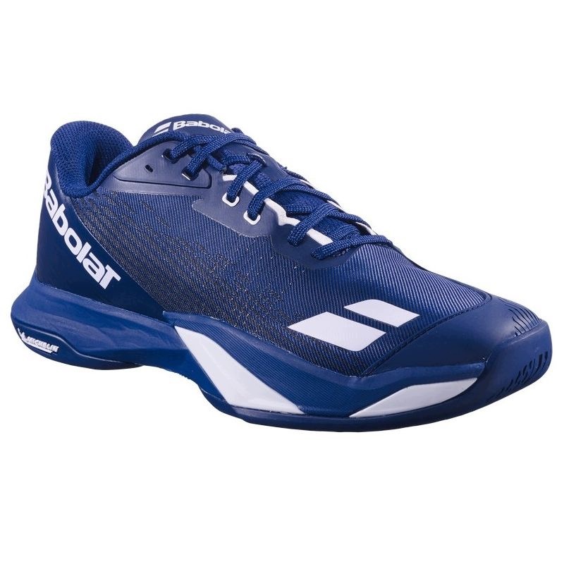 Buty tenisowe męskie Babolat Jet Mach 4 Ac Dark Blue/White 42,5