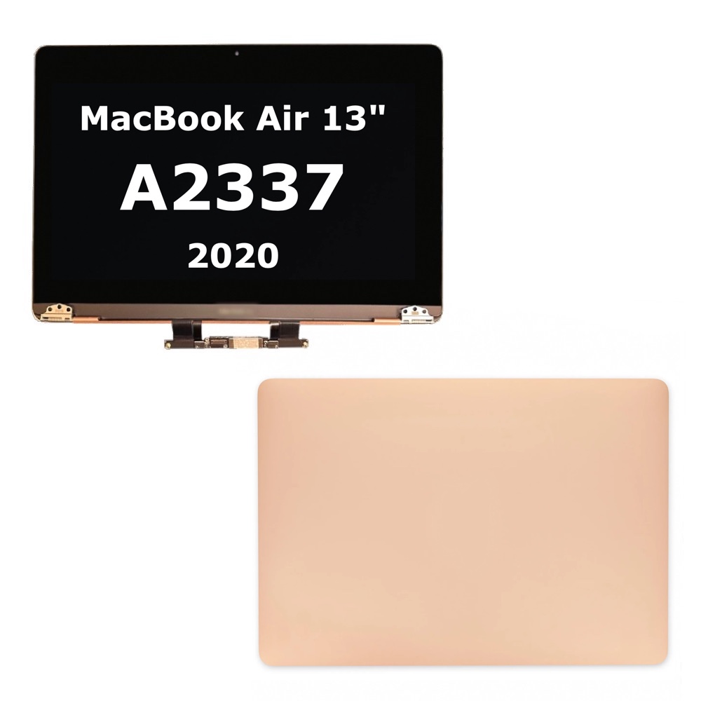 Matryca Ekran LCD Skrzydło Do Apple MacBook Air 13 M1 A2337 Gold Komplet Oe
