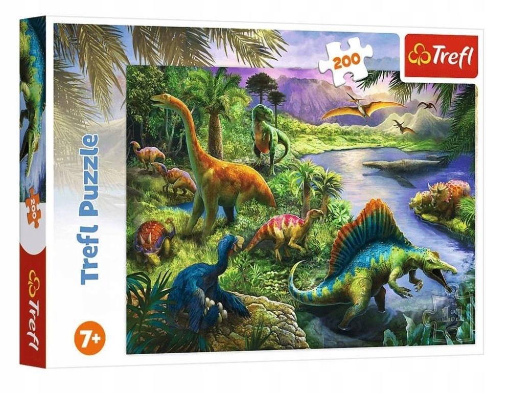 

Puzzle 200 Drapieżne Dinozaury 13281