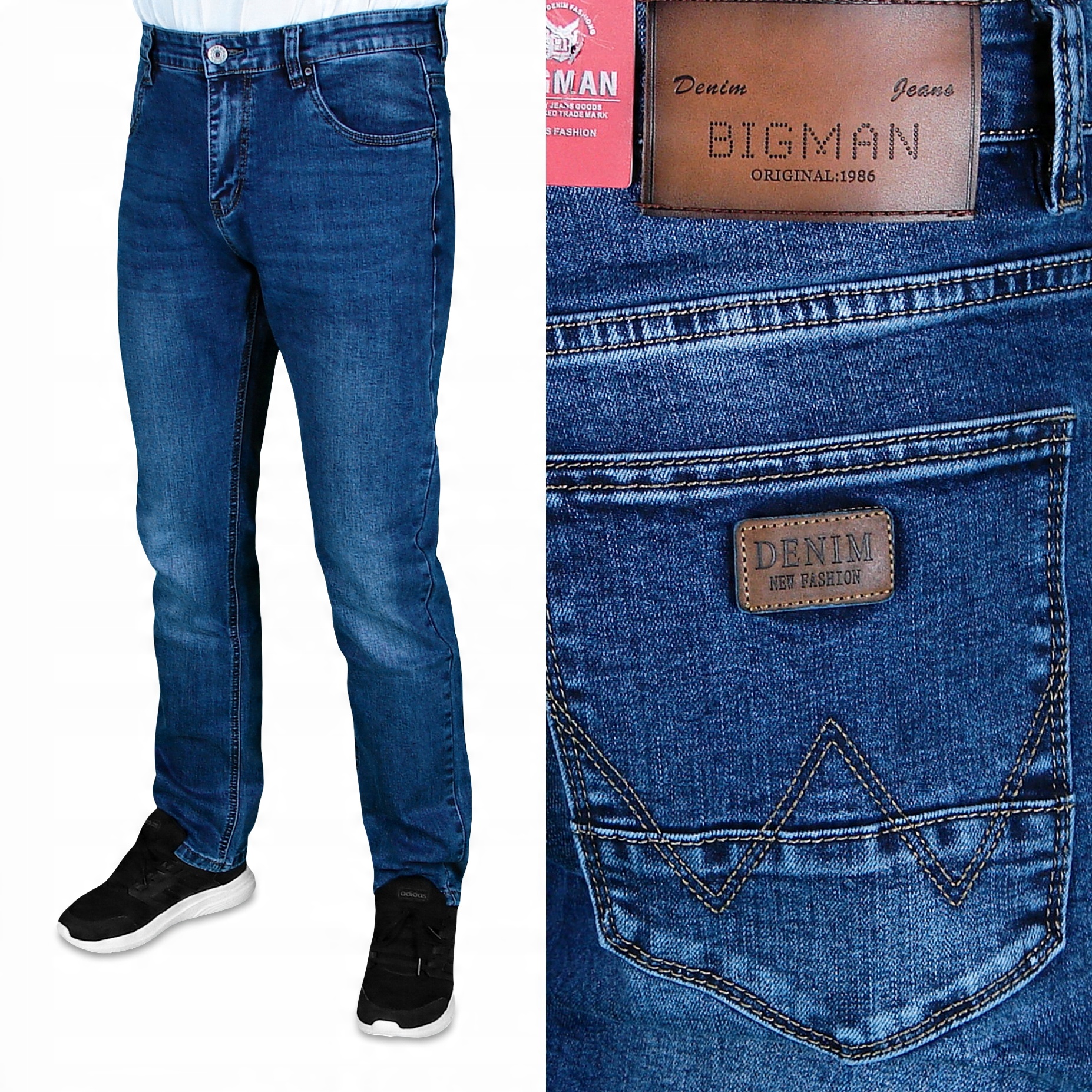 

Spodnie Męskie Jeansowe W 33 L 34 W88 -90 cm