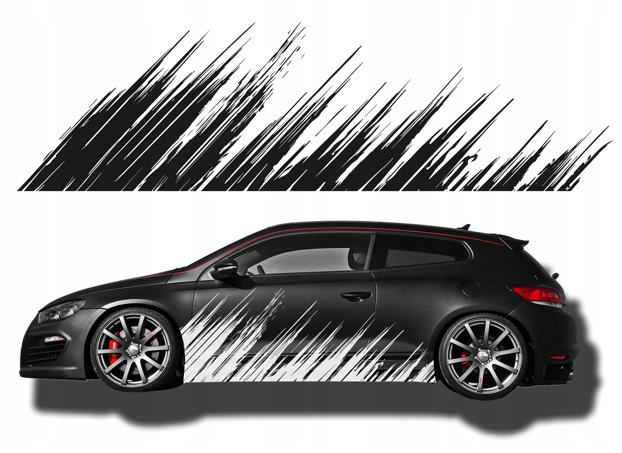 Samolepka Motiv Na Auto Skvrny Mazie 155x44cm 2X