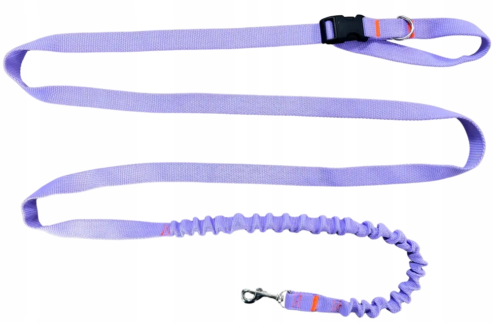 Levně Vodítko pro psa s tlumičem 480 cm Wrzos Regulovatelné HandsFree Vyrobeno v Polsku