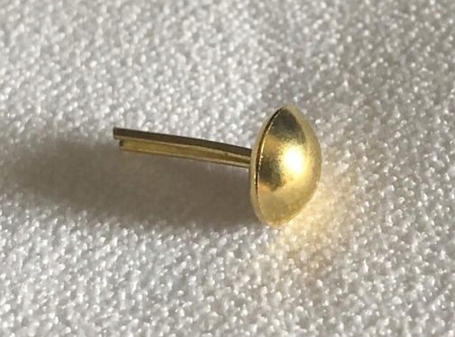 

Ćwieki, Nity Okrągłe, Bańki 8mm 10szt złoty