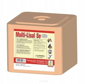 

Lizawka solna Lisal z Selenem 10kg Bydło KonieOwce