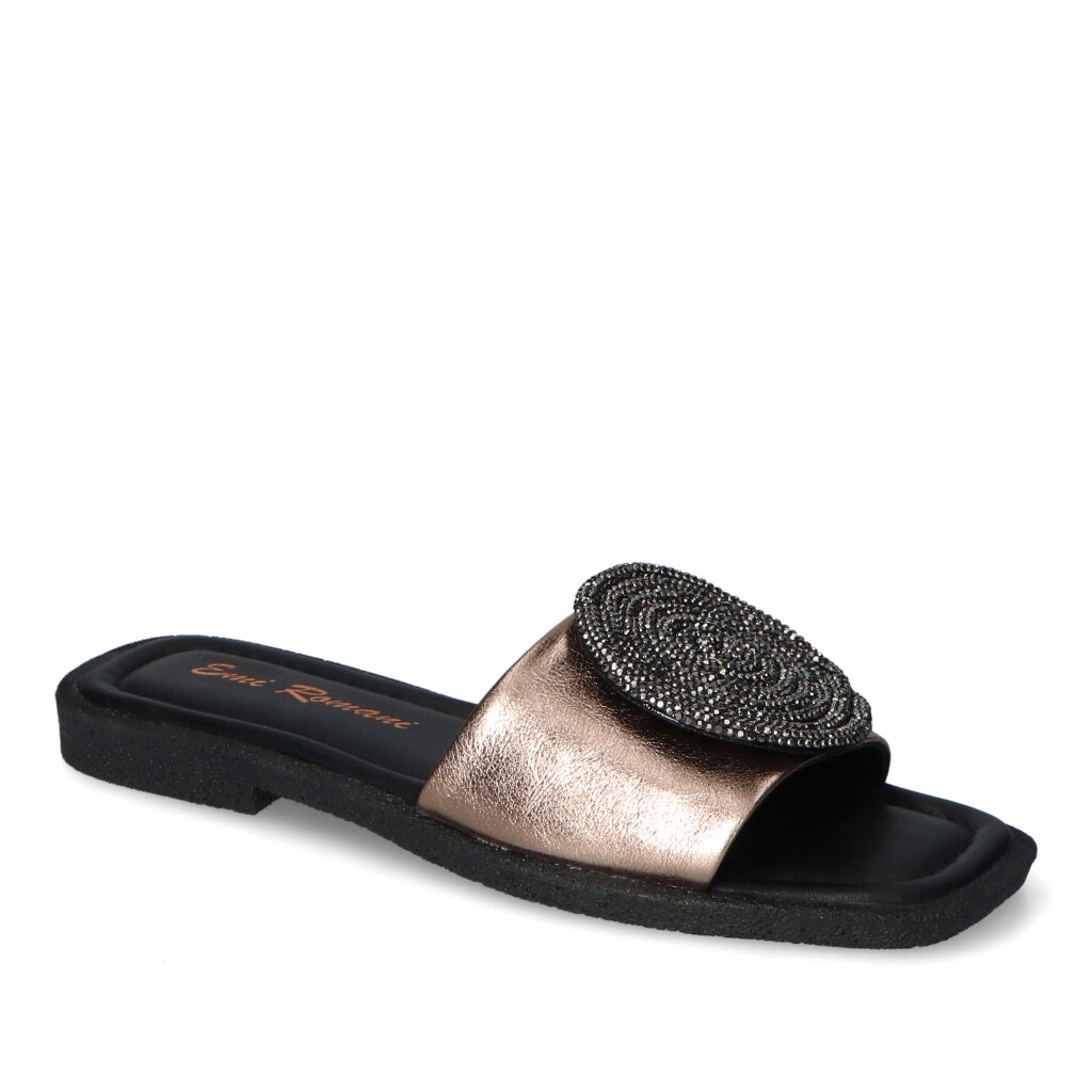 Nazouváky Emi Romani Měděné Lico Kožené s ozdobou 39