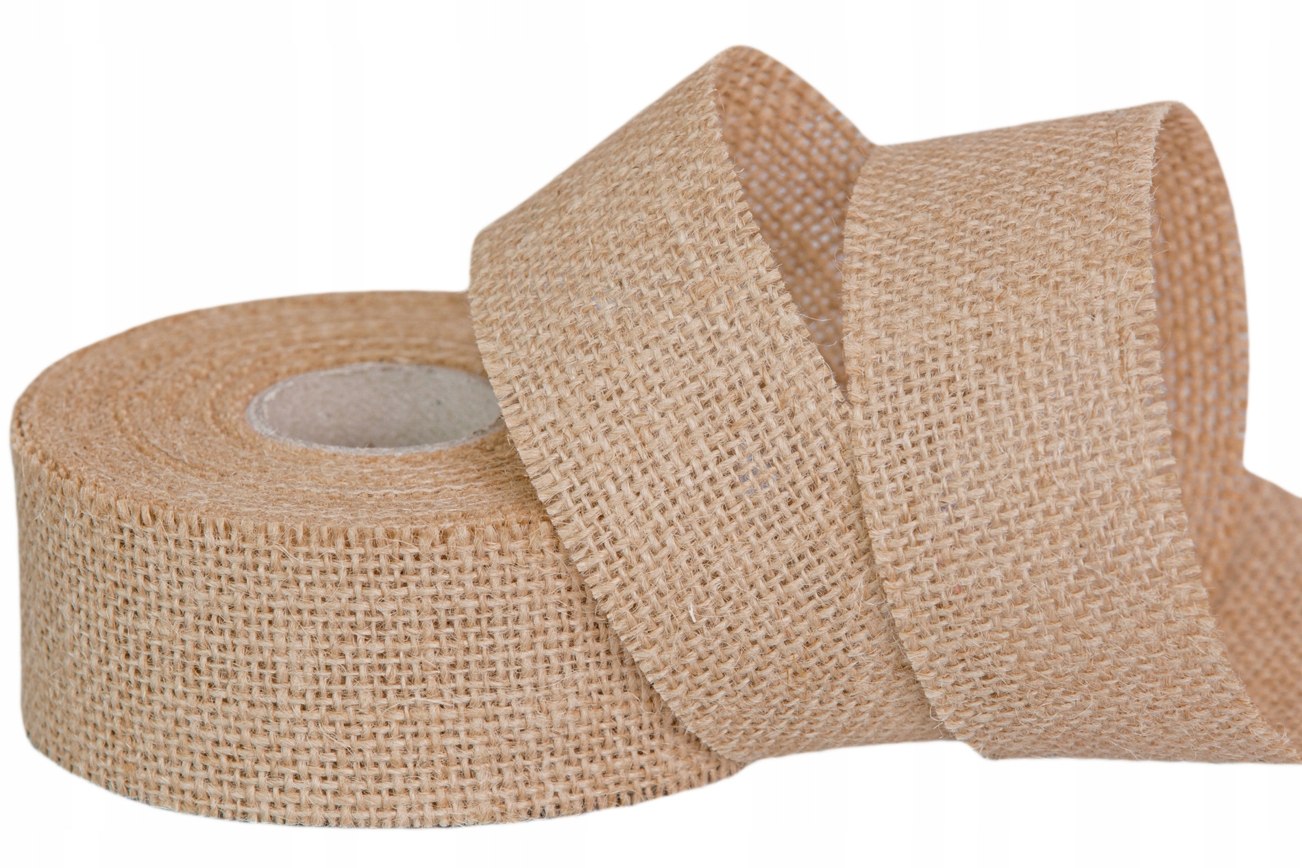 Wstążka Jutowa 4cm/10m Naturalna juta ślub wesele