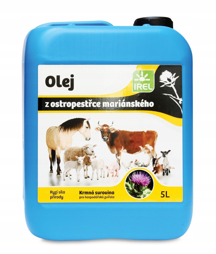 Irel Olej z ostropestu plamistego 5 L
