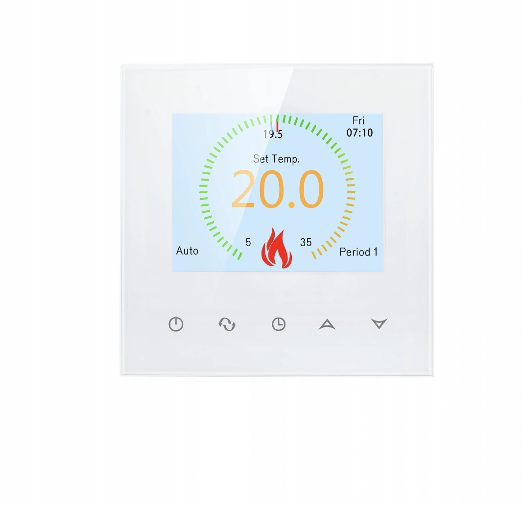 Bot WiFi pokojový termostat Tuya RT3 3A bílá