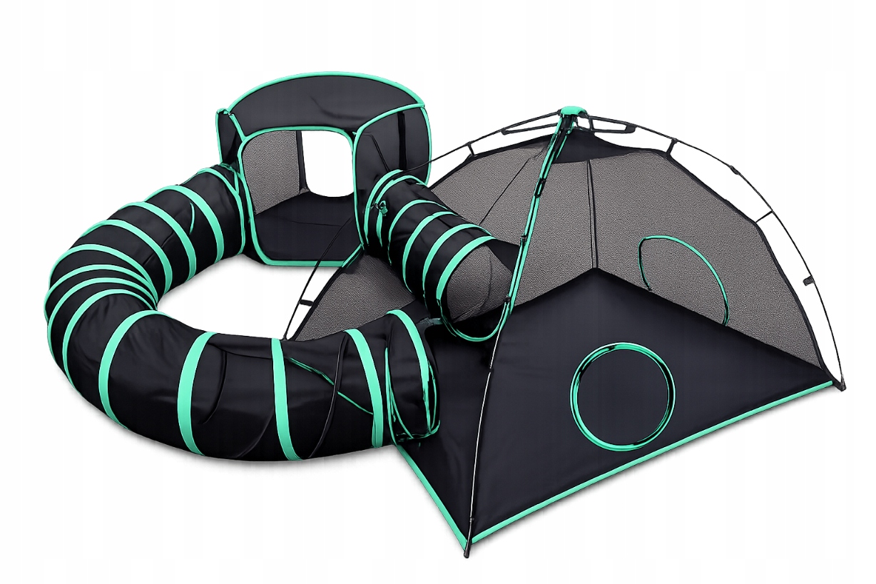 Levně Přenosná Kotec/stan Pro Zvířata Skládací Stan Pro Psa Kočku 4V1