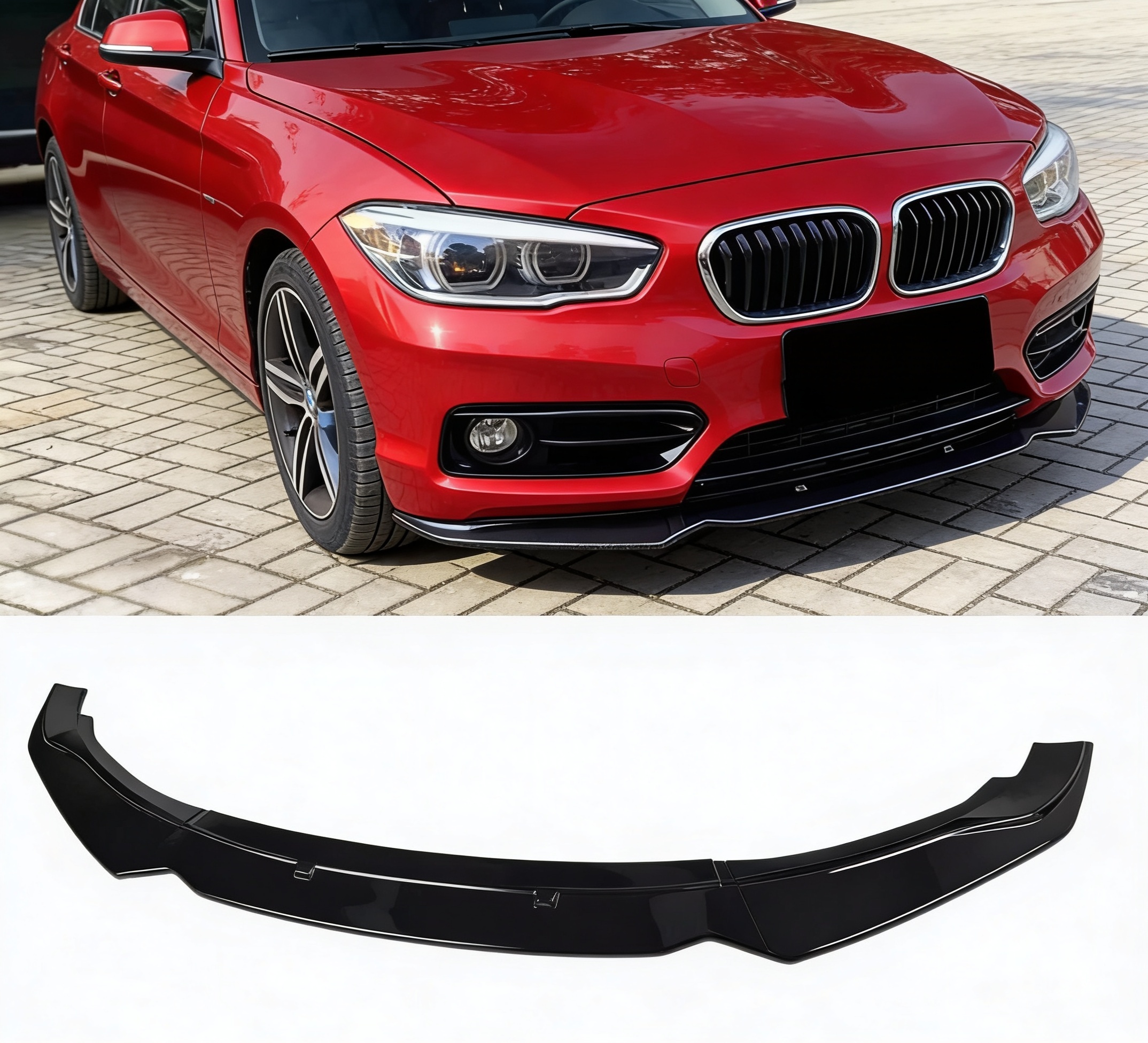 Bmw F20 F21 2010-2019 Predstavec Nárazníka Štandard Obyčajný Predný Čierny Lesk