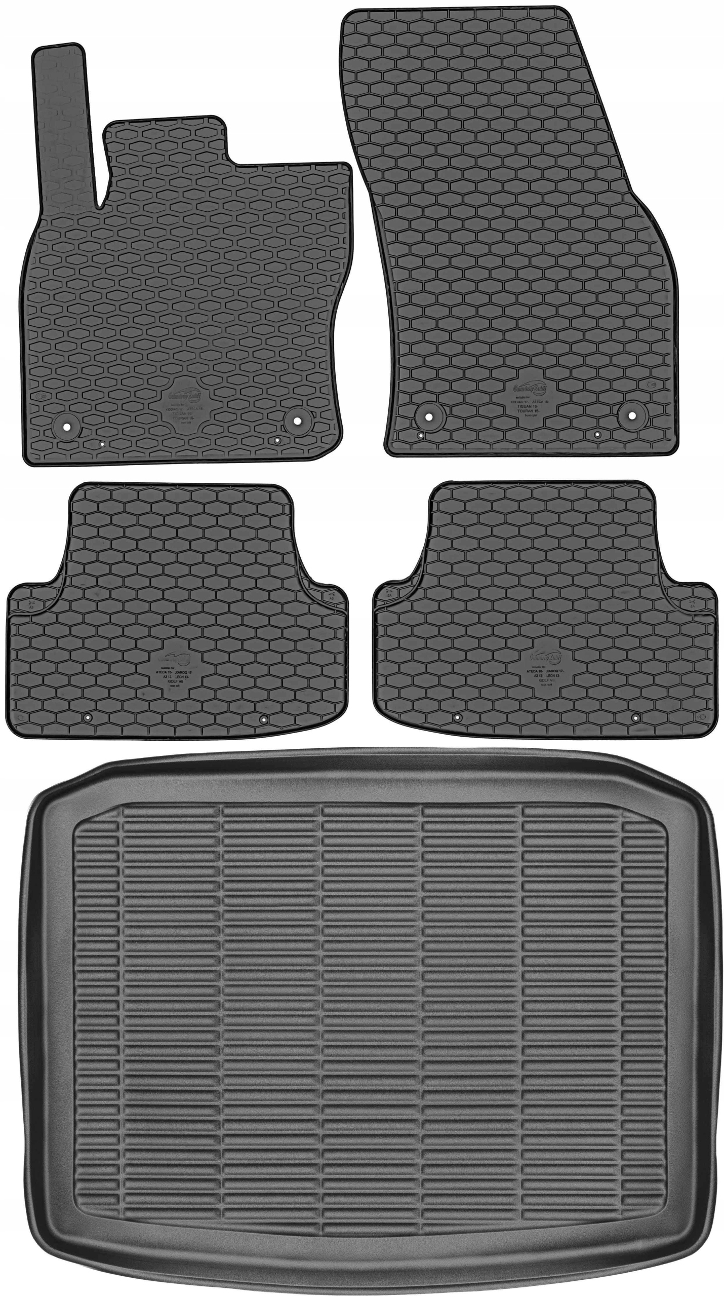 Škoda Karoq Crossover 2016 Koberce batožinový priestor