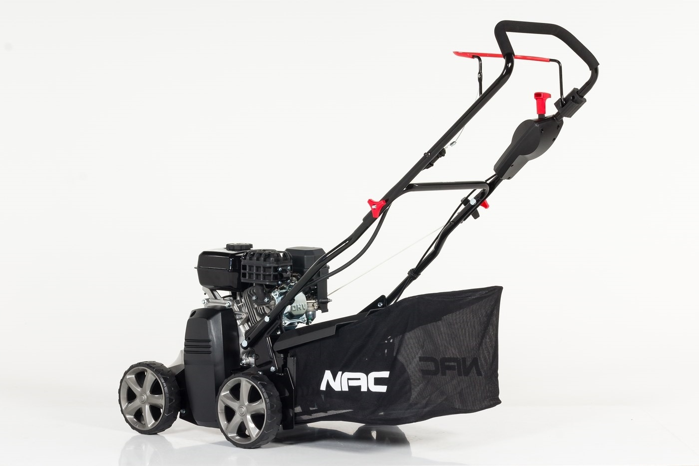 Wertykulator AERATOR Spalinowy do trawy NAC Loncin 196 cm3 40cm 2w1 2 Wałki Zasilanie spalinowe