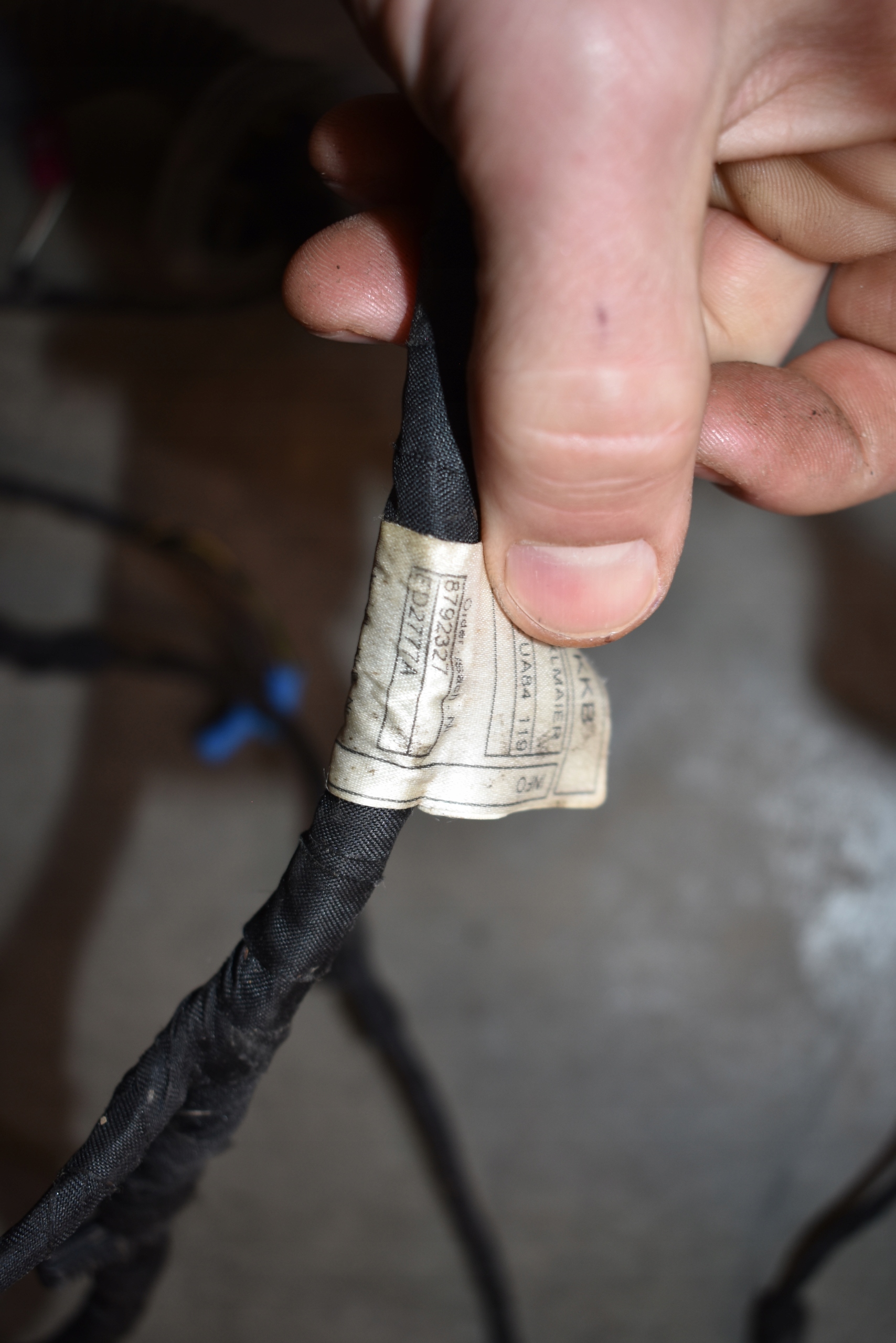 IDEALNA wiring door left front BMW G01 G02 1