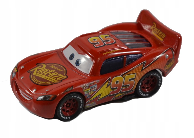 

Mattel Cars Auta Zygzak McQUEEN Rusteze 1:55 z Pl