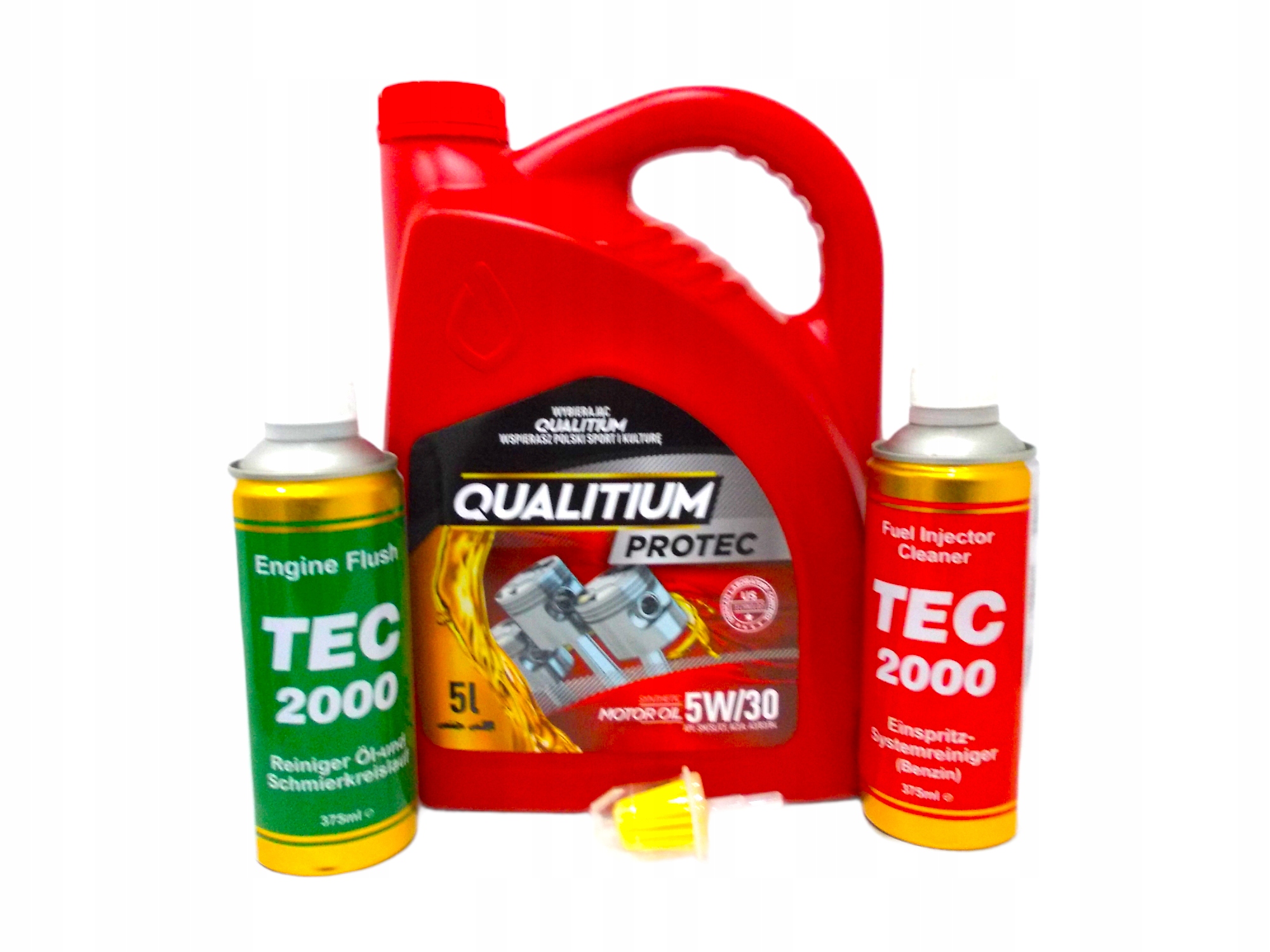 TEC 2000 Fuel IC Engine Flush Olej 5w40 FILTR