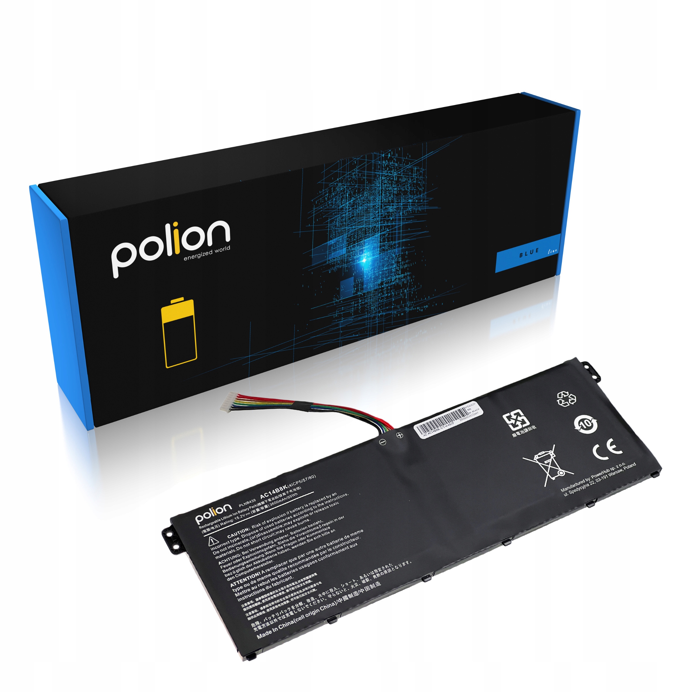 Baterie AC14B3K AC14B7K AC14B8K pro notebook Acer