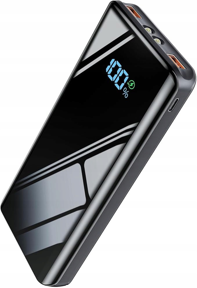 DEBOPO Powerbank 20000mAh USB C 22.5W Szybkie Ładowanie Latarka LED — miniatura 2