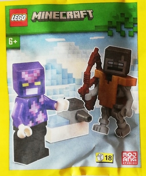 Lego Minecraft tułacz i kryształowy rycerz 662401