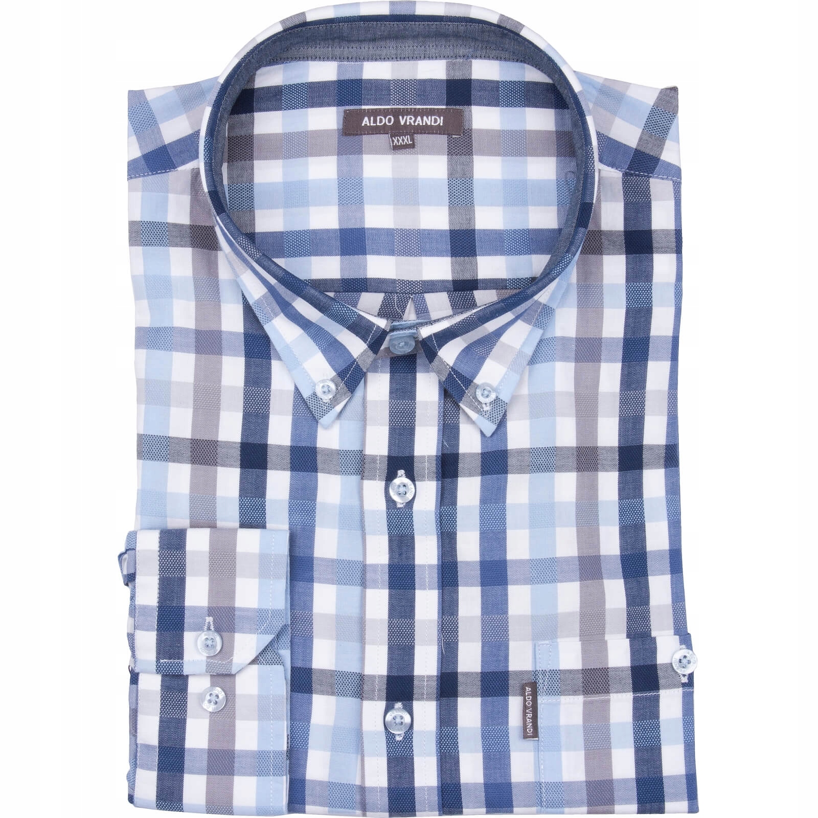 

koszula Aldo Vrandi 100%baw 2XL/46 obw.kl.126