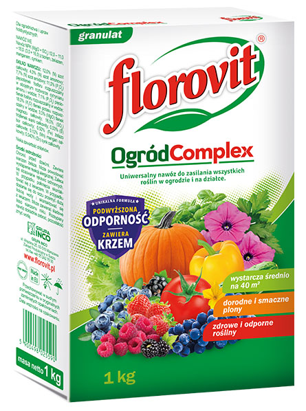 

Nawóz Florovit Ogród Complex Uniwersalny 1 kg