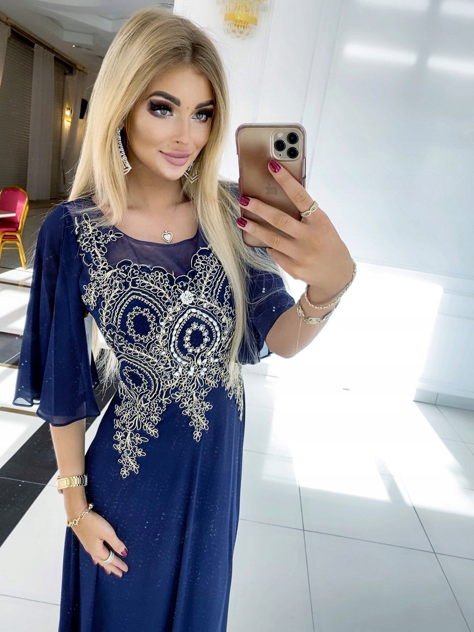 lucky1616 Krásná Šaty Na Svatební Hostinu Bal 42 XL