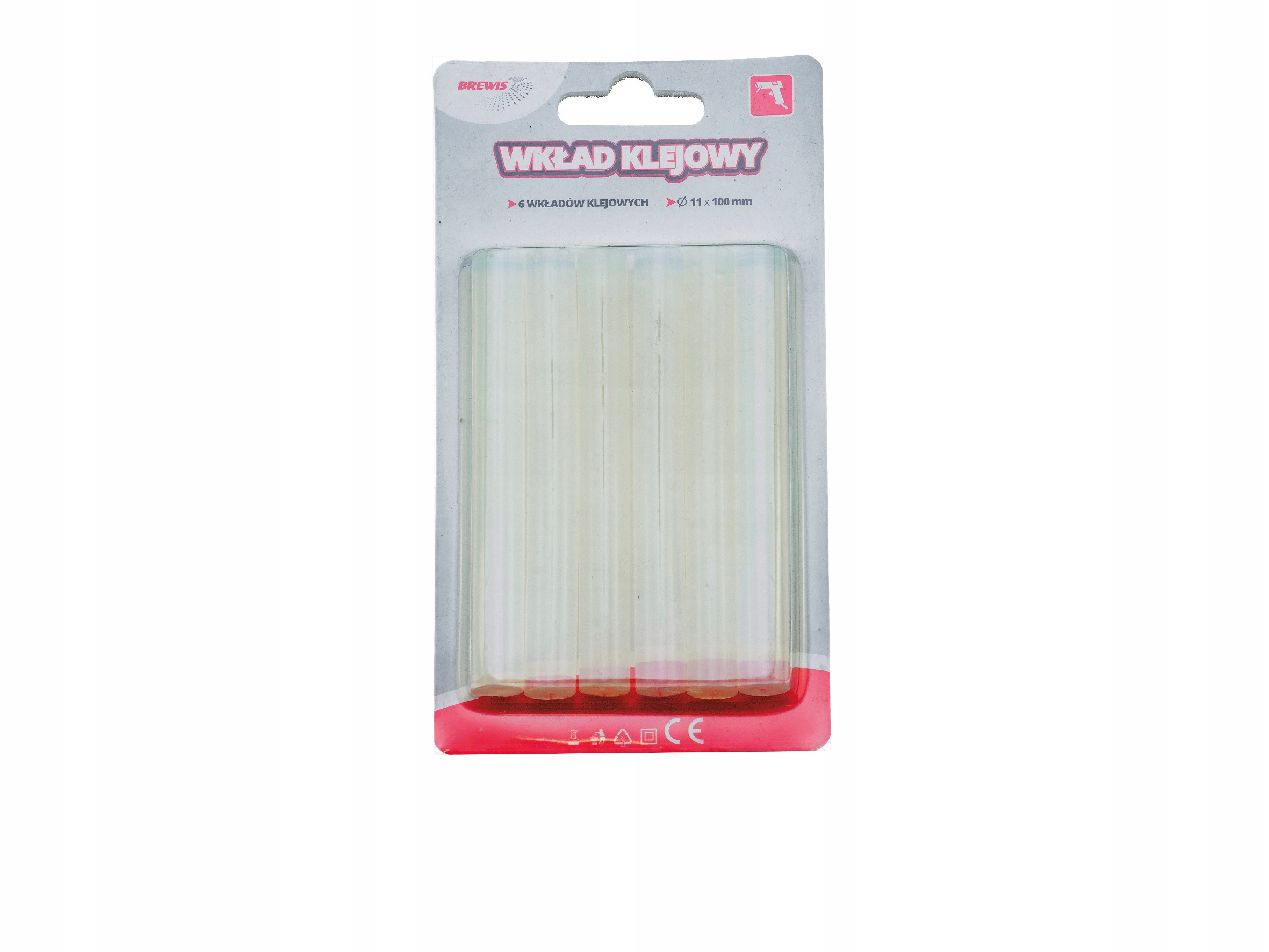 

Wkłady Klejowe klej do pistoletu Transparent 11 mm