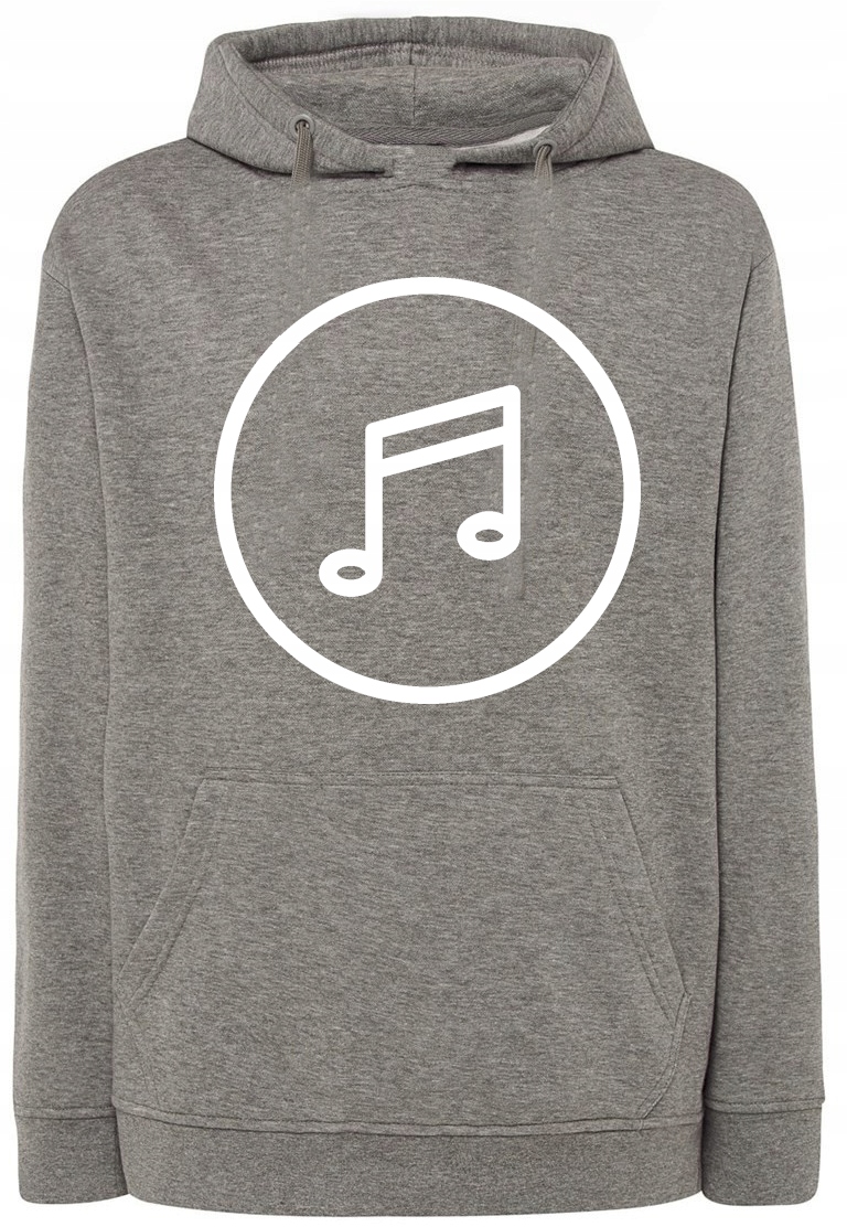 Mikina s hudebním potiskem Nutka Hudba r.XS