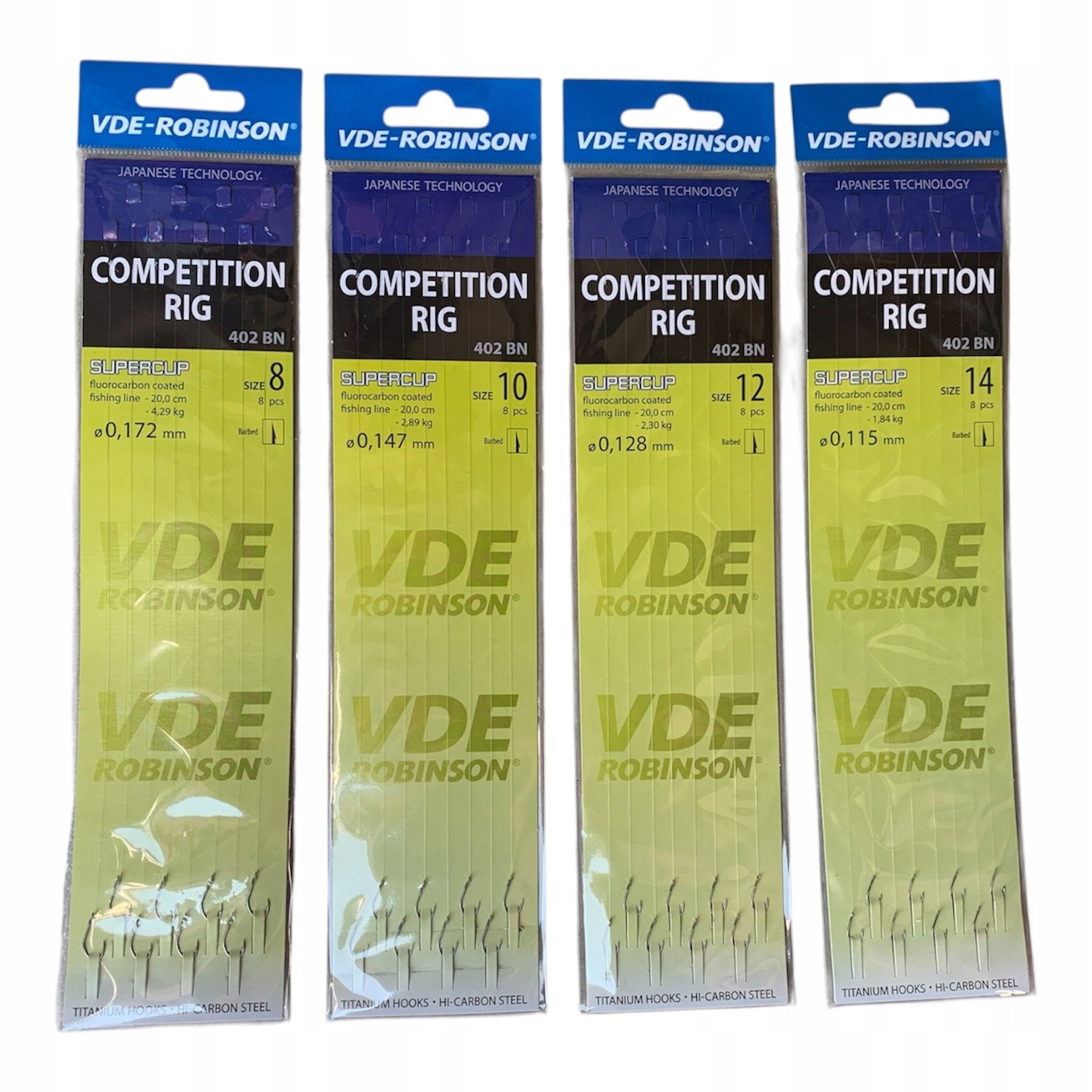 Przypon VDE-Robinson 402BN fluorocarbon 4,29 kg 20 cm