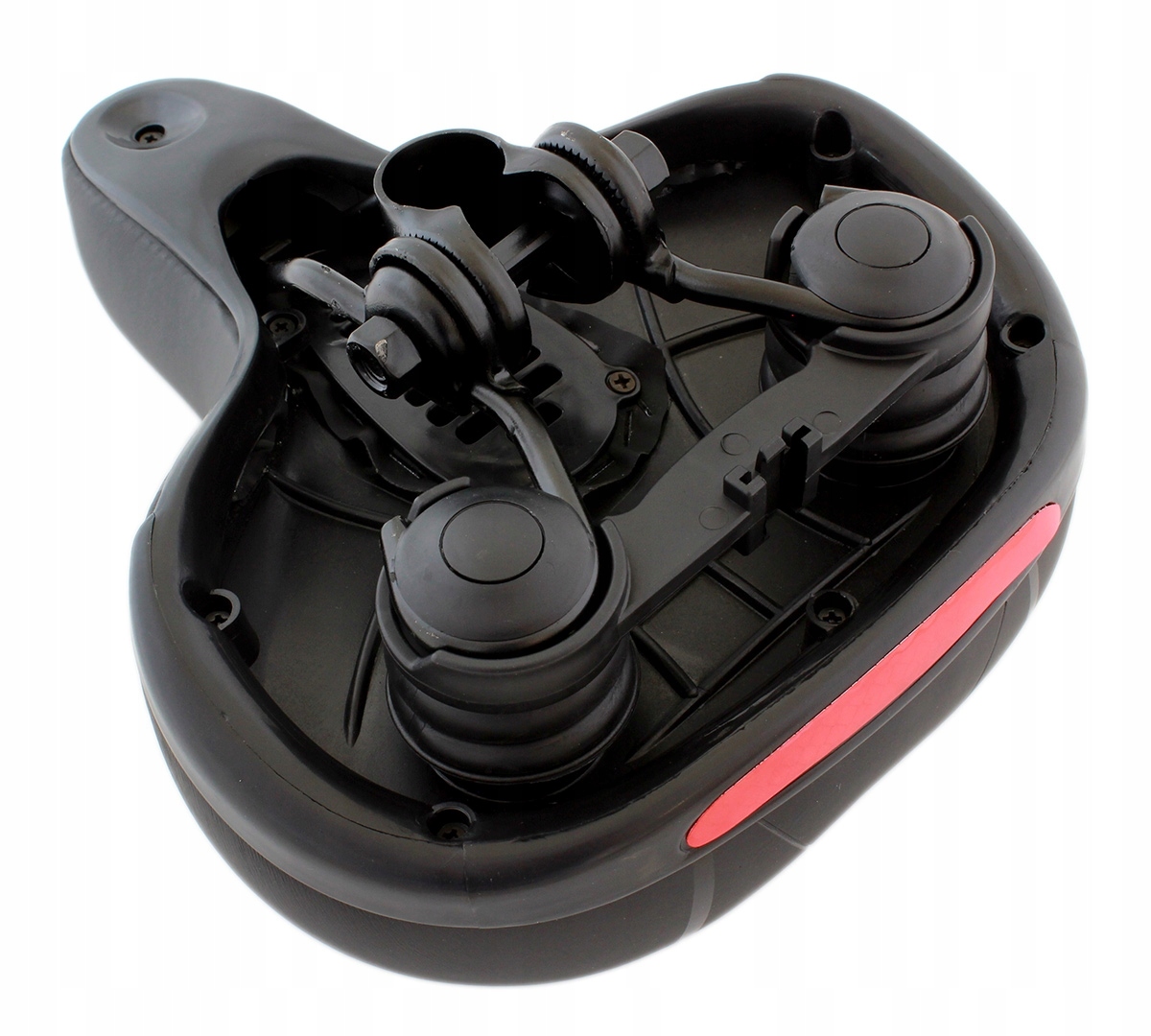 MIĘKKIE WYGODNE SIODEŁKO ROWEROWE ŻELOWE + ODBLASK Model ROWER