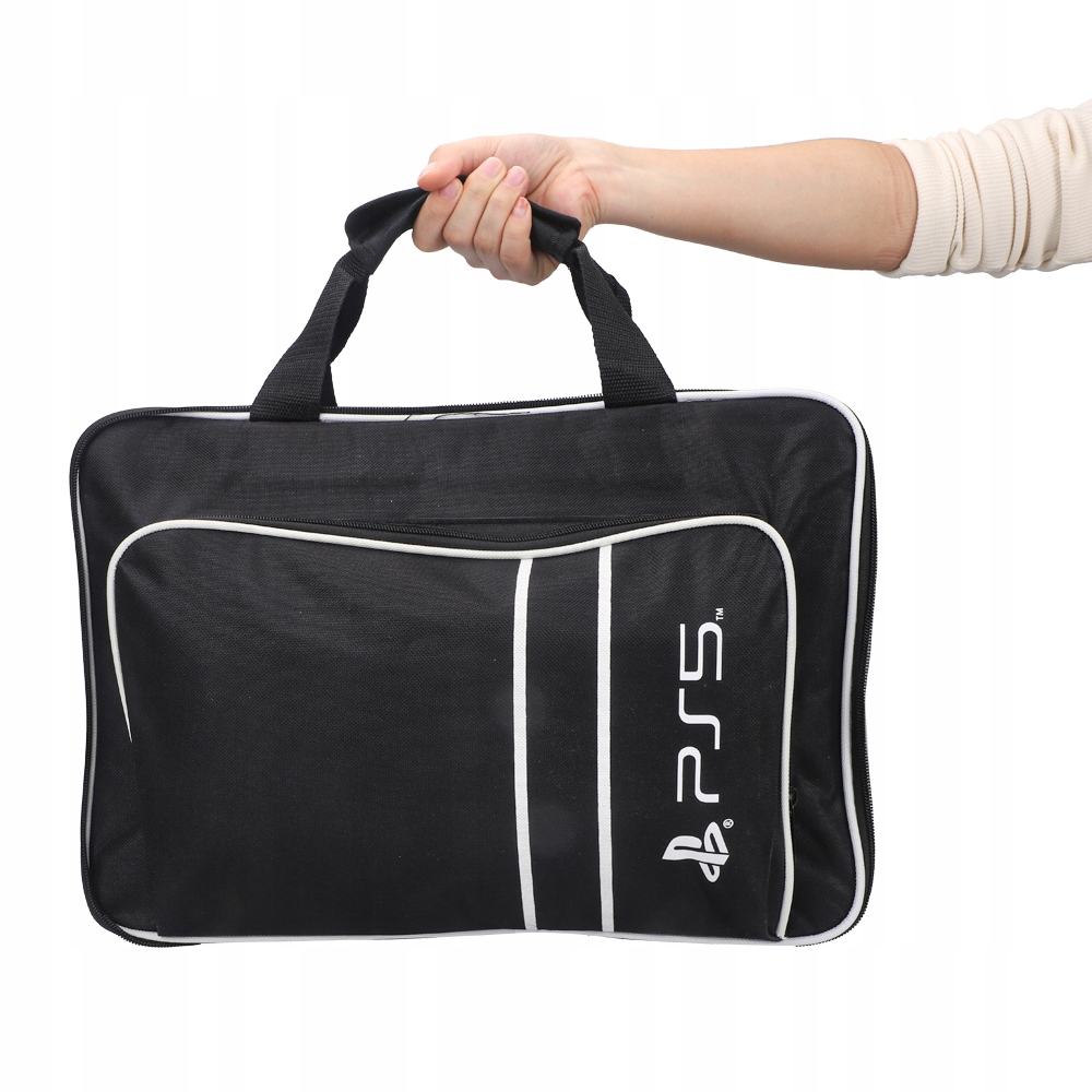 WSTRZĄSOODPORNA TORBA NA PS5/PS4 Z MIEJSCEM NA AKCESORIA 41x30x11cm