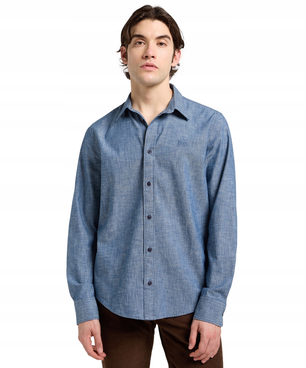 Košile Lee Patch Shirt 112370569 Rinse M