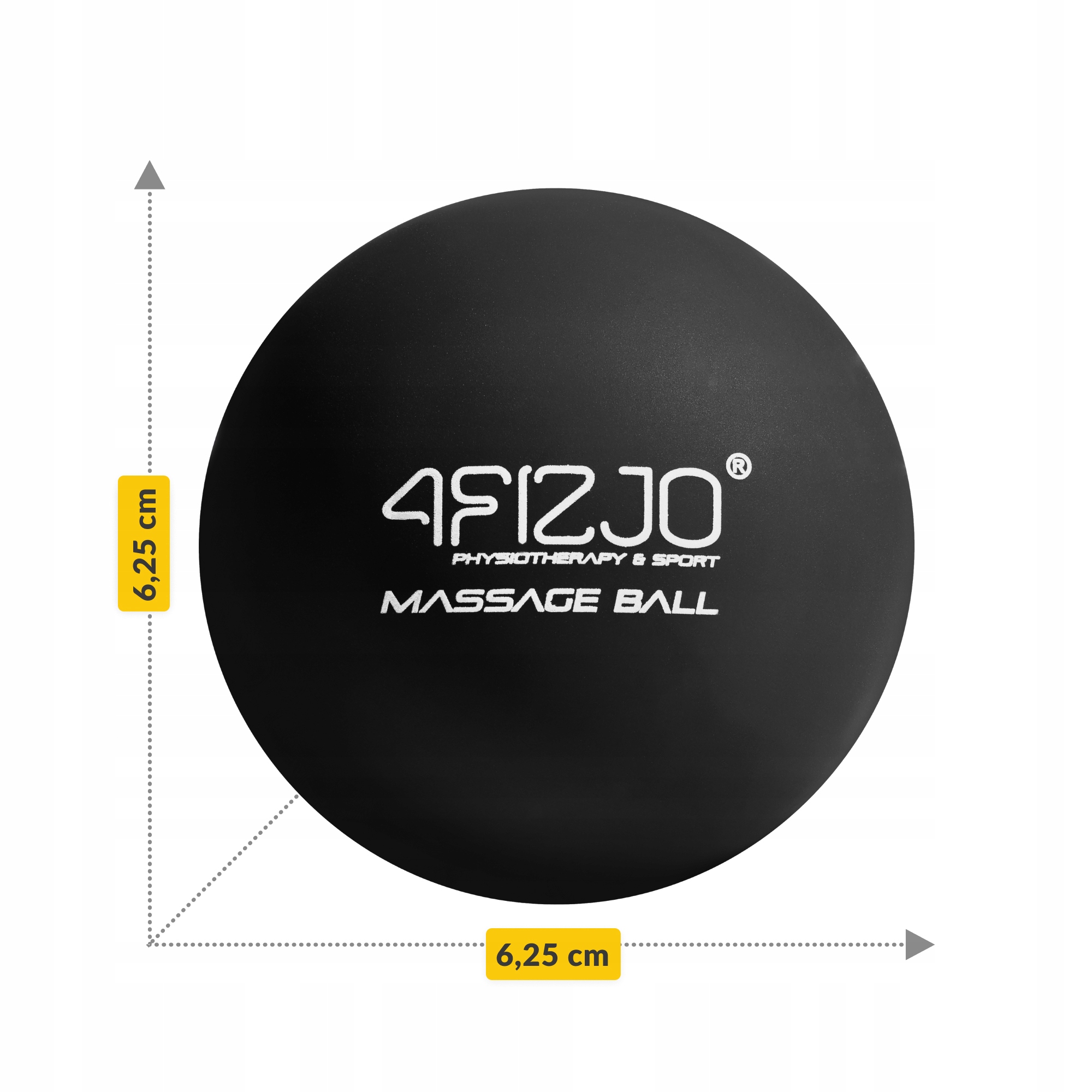 PIŁECZKA DO MASAŻU FIZJOTERAPII ROLLER BARDZO TWARDA ROZLUŹNIENIE MIĘŚNI EAN (GTIN) 5907222931196