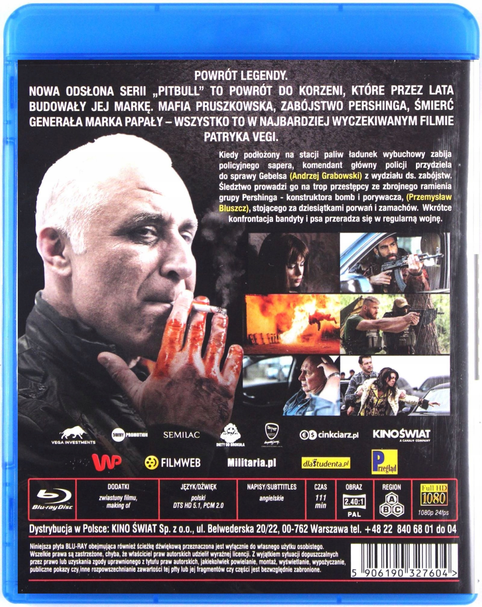 PITBULL (BLU-RAY) Stan opakowania oryginalne