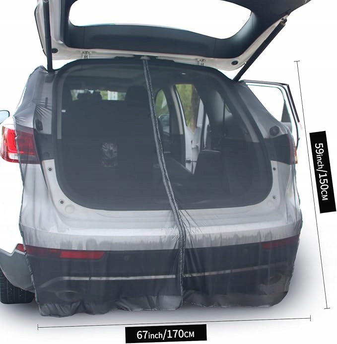 Osłona Przeciwsłoneczna Moskitiera Do Samochodu I Kempingu 170x150 cm Numer katalogowy producenta 1425P