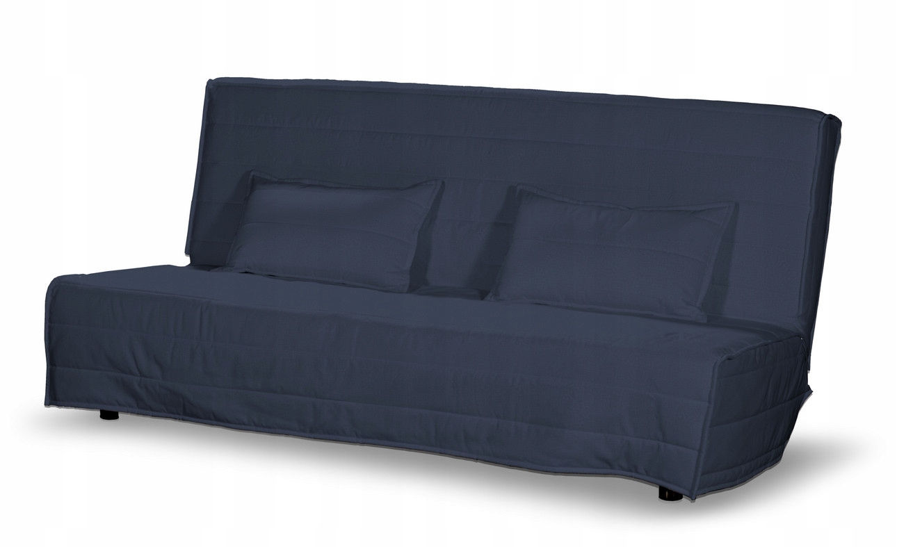 Poťah na pohovku Beddinge dlhý a 2 obliečky Ikea modrý