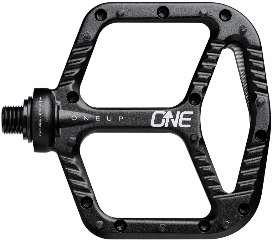 Pedały Platformowe Oneup Flat Aluminium Duże 115x105 mm Enduro Czarne