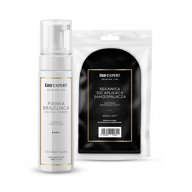 Coconut Glow Pianka Samoopalająca Ręka