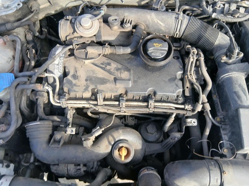 engine SKODA OCTAVIA 2 1.9TDI BXE