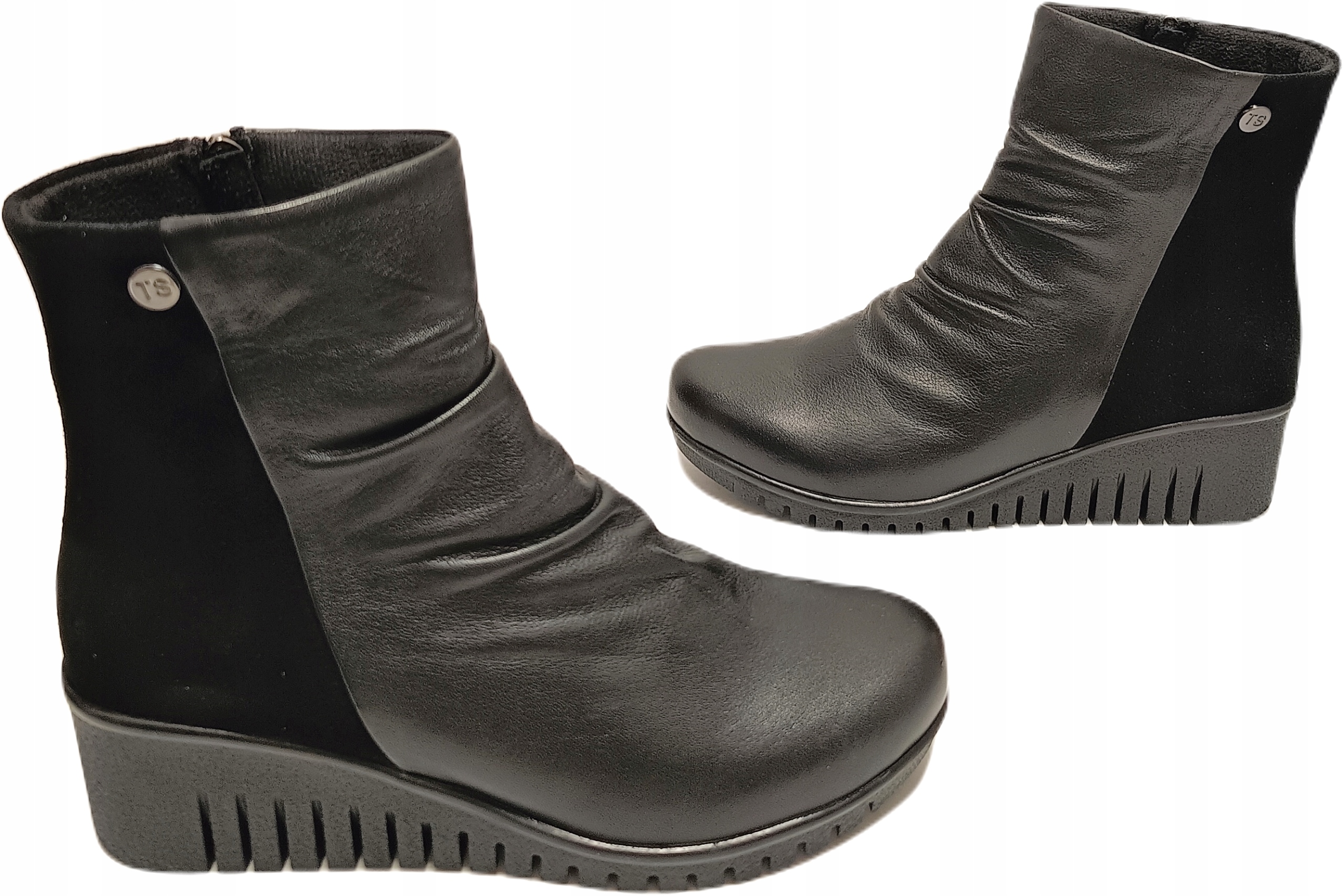 Botki Koturn T.sokolski Z23-206 czarny r41